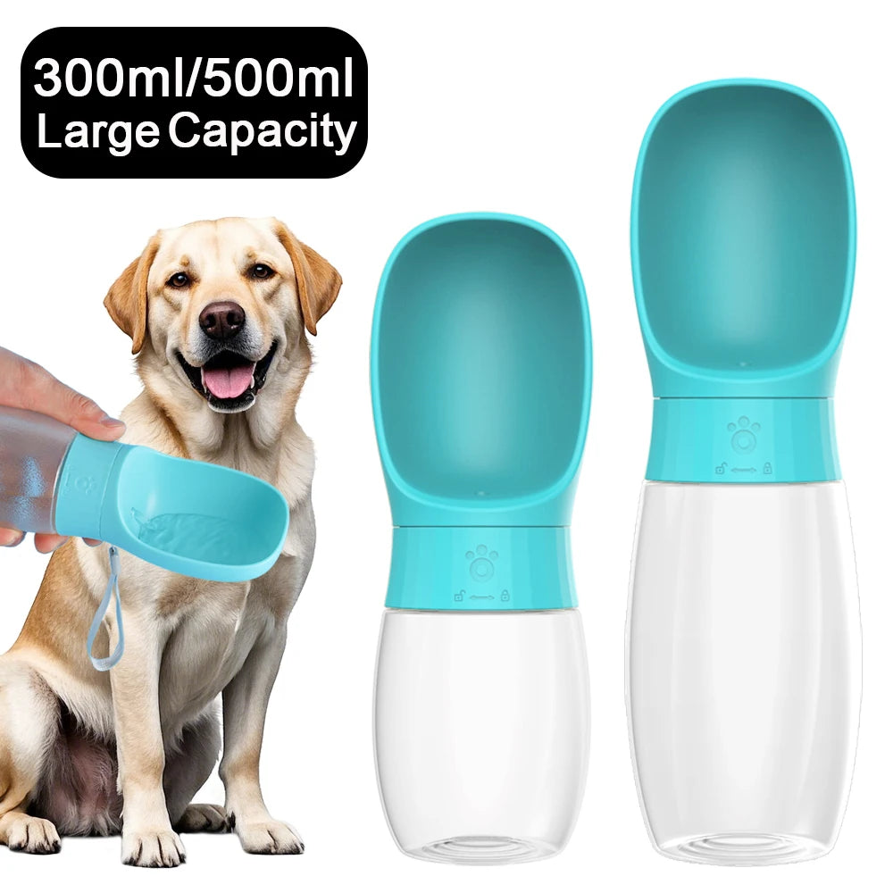 Gourde Portable 500 ml pour Chiens & Chats